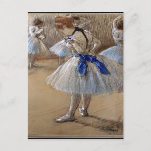 Degas Studie einer Tänzerin Postkarte