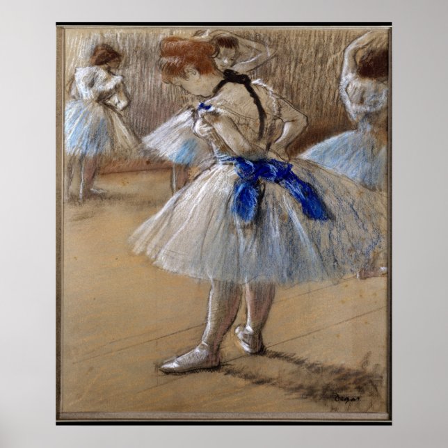 Degas Study of a Dancer Poster (Vorne)