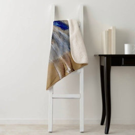 Degas Tänzer mit blauer Schleife Sherpadecke