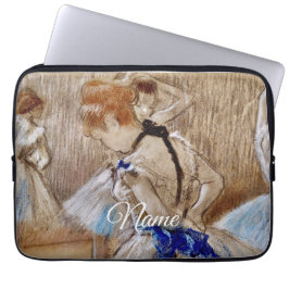 Degas Tänzerin mit blauem Band Laptopschutzhülle