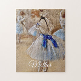 Degas Tänzerin mit blauem Band Puzzle