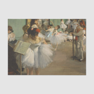 Degas Tanzklasse Balletttänzer Ballerina Kunst Seidenpapier
