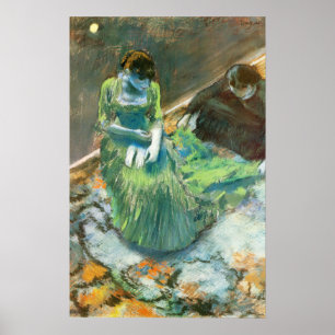 Degas - Vor der Zugabe 1892 Poster