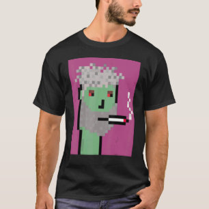 Degen Smokers Club 82 Nft Generative Pixel auf Rav T-Shirt