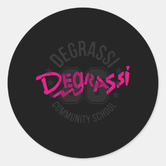 Degrassi Panthers Gym Runder Aufkleber