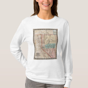 DeGroots Karte von Nevada-Gebiet T-Shirt