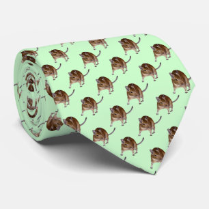 Degu-Frenzy-Schal (Hellgrün) Krawatte