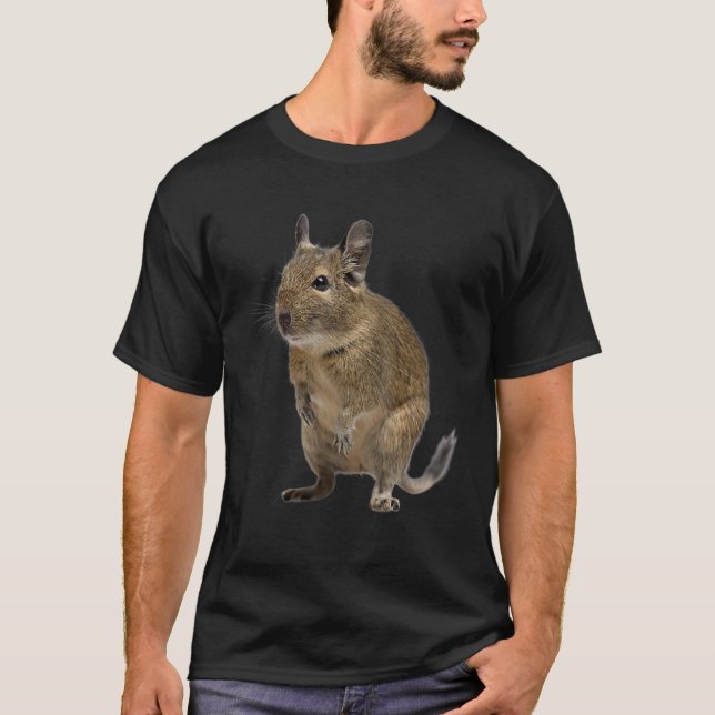 Degu Octodon Degus Accessory Degu T-Shirt (Vorderseite)