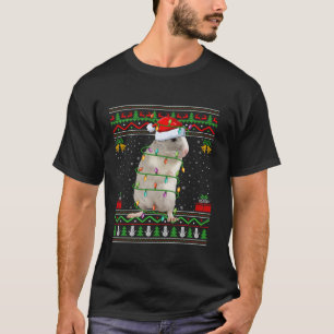 Degu Weihnachtslicht Weihnachtsweihe Weihnachtskra T-Shirt