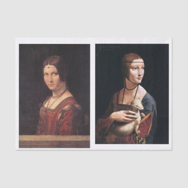 Degustation der Frauen der klassischen Kunst Seidenpapier (Vorderseite)