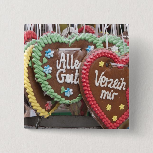 Degustationsgebäck Button (Vorderseite)