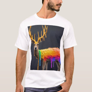 "Deh with Rainbow Tropfen Design: Bold and Artisti T-Shirt