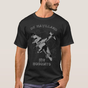 DeHavilland DH-98 Moskito Bomber Aircraft T-Shirt
