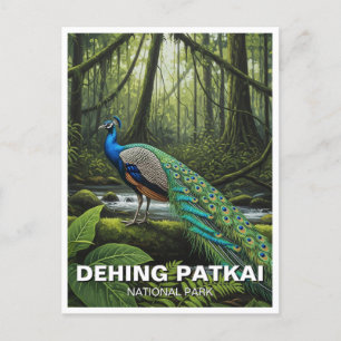 Dehing Patkai Nationalpark Indien Reisen Postkarte