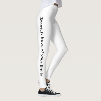 Dehne dich über deine Grenzen hinaus Leggings