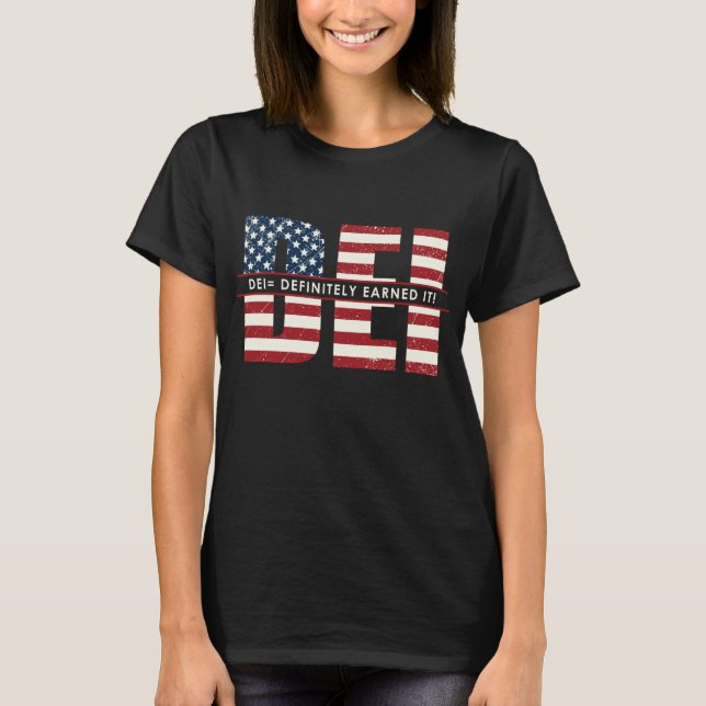 DEI-definitiv verdient es Frauen T - Shirt (Vorderseite)