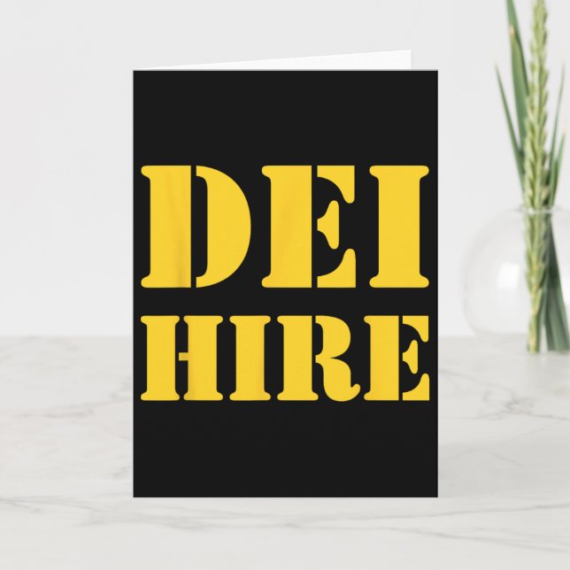 Dei Hire  Karte (Vorderseite)