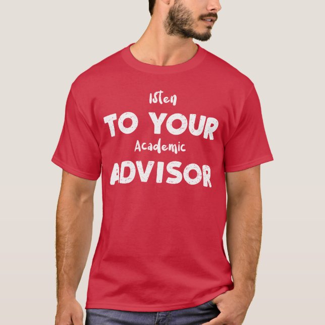 Dein akademischer Berater Junge T-Shirt (Vorderseite)