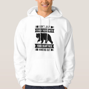 Dein Bärengesicht verhält sich. Hoodie