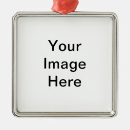 Dein Bild hier Silbernes Ornament