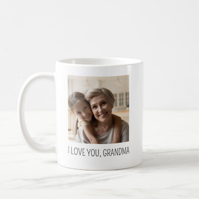 Dein Bild mit deinen Großeltern Kaffeetasse (Links)