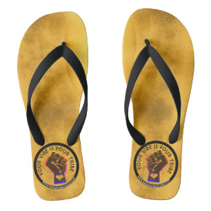 Dein Blick ist dein Stamm - Goldwing Youngblood Flip Flops