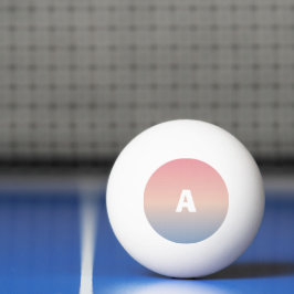 Dein Brief benutzerdefiniert Neon Dawn Tischtennisball