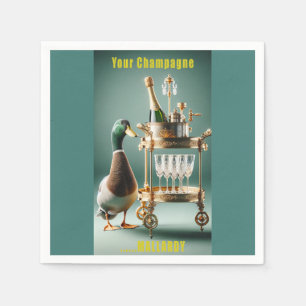 Dein Champagne Mallardy Serviette