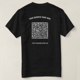 Dein Design Förderungs-QR-Code Business T-Shirt