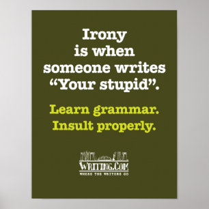 "Dein Dummkopf" Poster