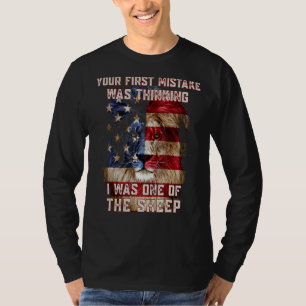 Dein erster Fehler war zu denken, dass ich einer d T-Shirt