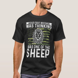 Dein erster Fehler war zu denken, ich sei einer vo T-Shirt