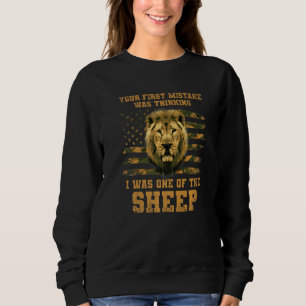 Dein erster Fehler war zu denken, ich wäre eins de Sweatshirt