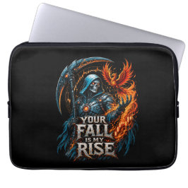 Dein Fall ist mein Aufstieg Reaper Trading Motivat Laptopschutzhülle