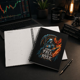 Dein Fall ist mein Aufstieg Reaper Trading Motivat Planer