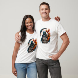 Dein Fall ist mein Aufstieg Reaper Trading Motivat T-Shirt