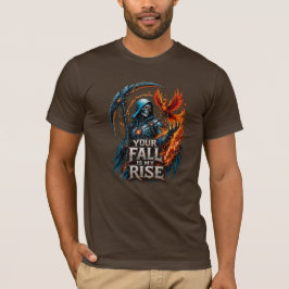 Dein Fall ist mein Aufstieg Reaper Trading Motivat T-Shirt