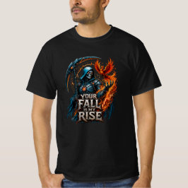 Dein Fall ist mein Aufstieg Reaper Trading Motivat T-Shirt
