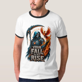 Dein Fall ist mein Aufstieg Reaper Trading Motivat T-Shirt