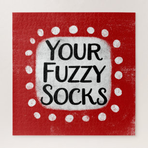 Dein Fuzzy Socks Jigsaw Puzzle