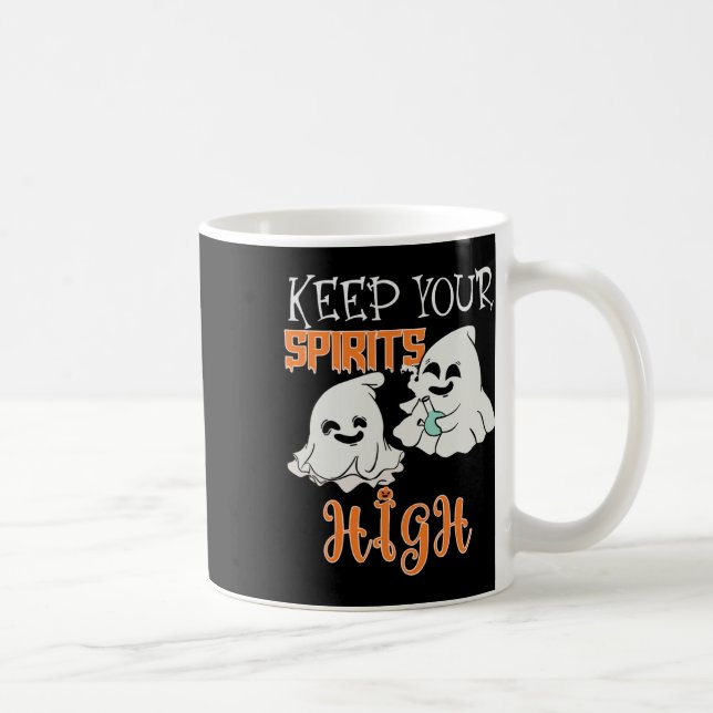 Dein Geist hoch Kaffeetasse (Rechts)