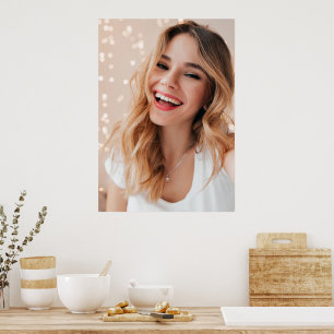 Dein Gesicht auf einer personalisierten Geburtstag Poster