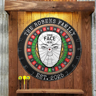 Dein Gesicht Hier Dartboard Dartscheibe