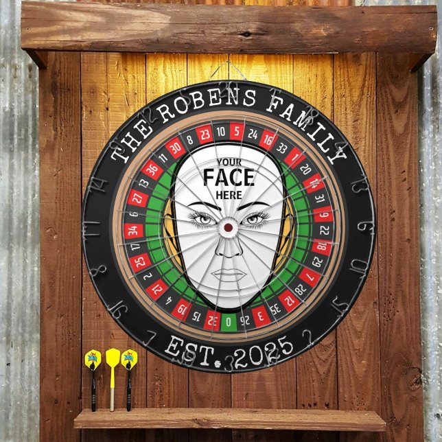 Dein Gesicht Hier Dartboard Dartscheibe (Von Creator hochgeladen)