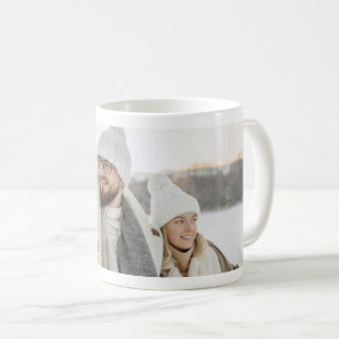dein großes Foto Frohe Feiertage Foto Kaffeetasse