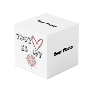 Dein Herz ist mein Kompass Würfel