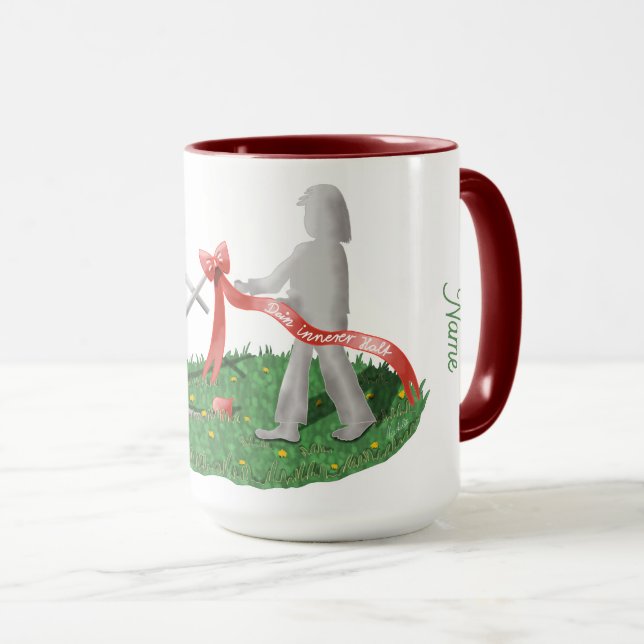 Dein innerer Halt Tasse Becher  (VorderseiteRechts)