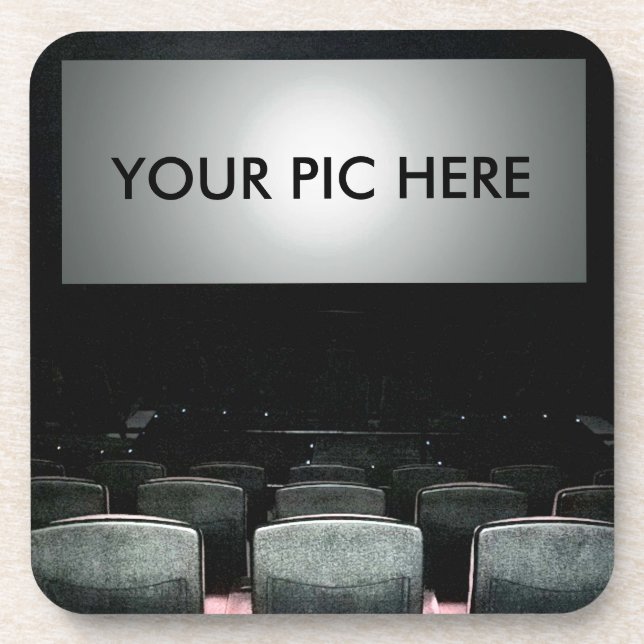 Dein Leben im Kino Untersetzer (Vorderseite)