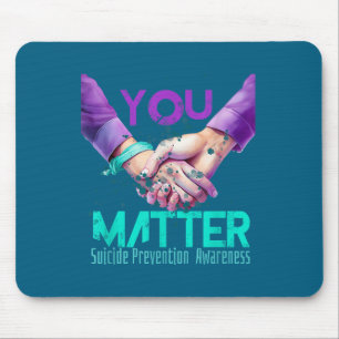 Dein Leben Wähle Weiterzumachen Selbstmordpräventi Mousepad