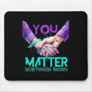 Dein Leben Wähle Weiterzumachen Selbstmordpräventi Mousepad